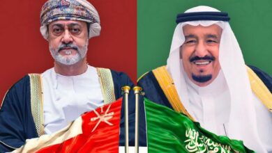 ترحيب سعودي كبير بـسلطان عُمان ضيف الملك سلمان