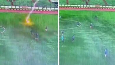 وفاة لاعب كرة قدم بعد تعرضه لصاعقة| صحيفة أشجان الدولية