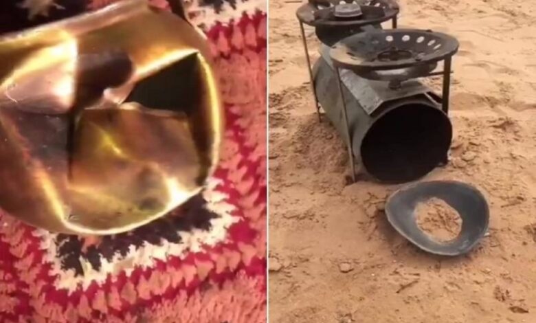 شاهد: مواطن يوثق انفجار أسطوانة " دافور ترهيم" أثناء إعداد الفطور| أشجان الإلكترونية
