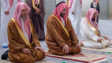 سمو ولي العهد يزور المسجد النبوي ومسجد قباء |صحيفة أشجان الإلكترونية