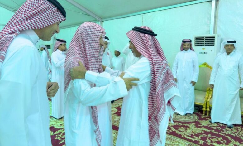 أحمد المصباحي يشكر الأمراء والوزراء والمسؤولين المعزين في وفاة والده الشيخ ابراهيم