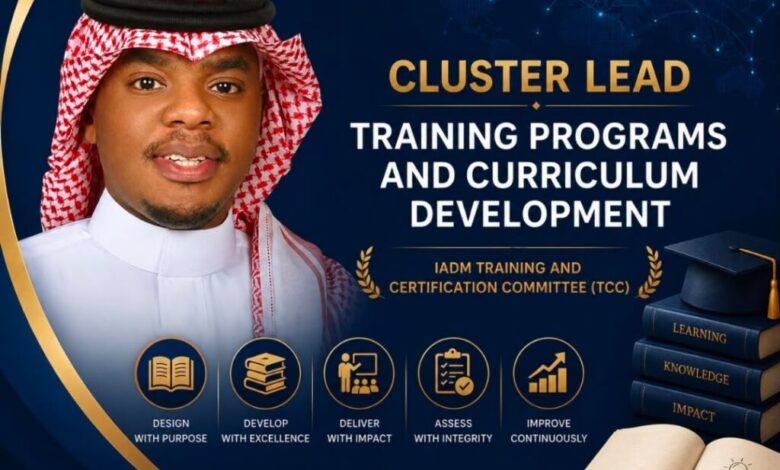 ايمن برناوي يتولى قيادة برامج التدريب وتطوير المناهج بالرابطة الدولية لإدارة الكوارث
